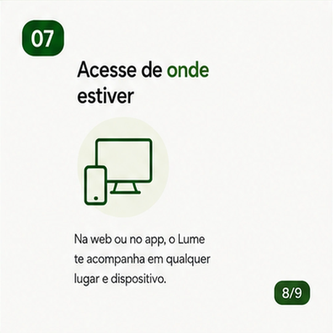 Lume — slide 8 de 9